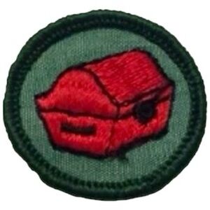Vintage 1964 Girl Scouts Badge - Round 1.5”